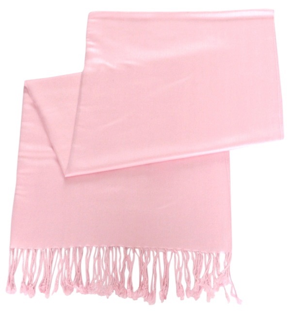 Baby Pink Solid Color Design Pashmina Shawl Scarf Wrap Stole Shawls Pashminas Scarves NEW a1004-348