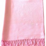 Baby Pink Paisley Pattern Design New High Quality Twill Weaved Solid Color Shawl Scarf a2008-429