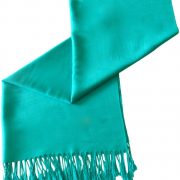 Blue Green Solid Color Design Pashmina Shawl Scarf Wrap Pashminas Shawls NEW a1010-172