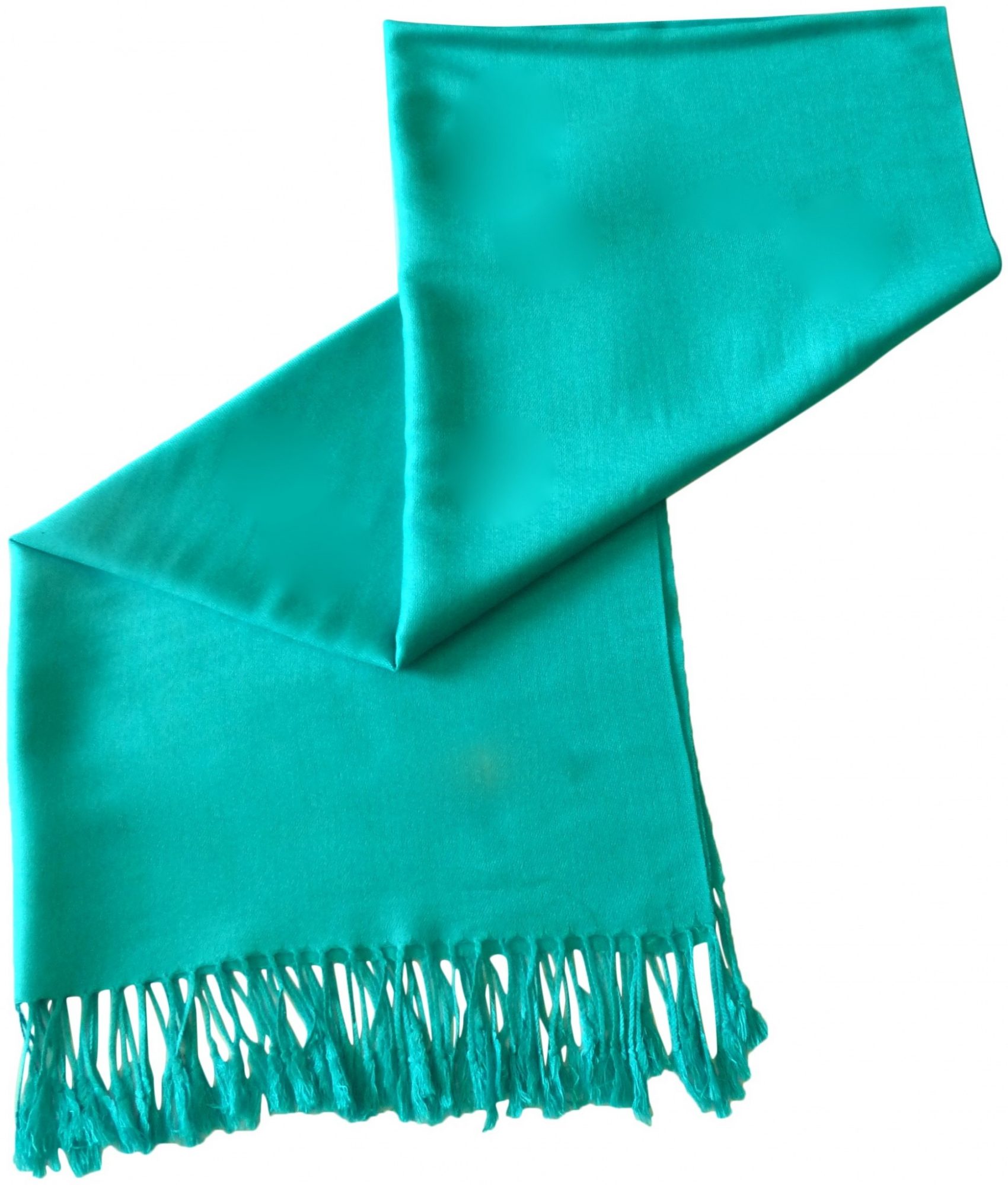 Blue Green Solid Color Design Pashmina Shawl Scarf Wrap Pashminas Shawls NEW a1010-357