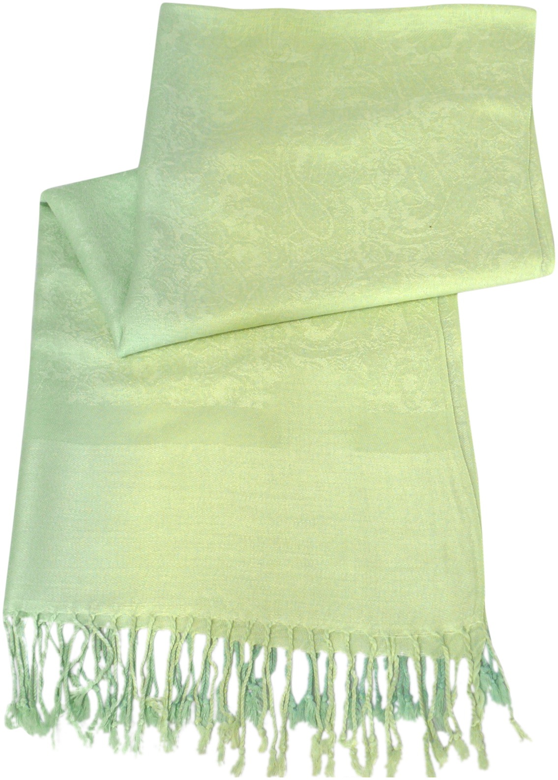 Green Two Tone Design Pashmina Shawl Scarf Wrap Pashminas Shawls NEW a3040-504