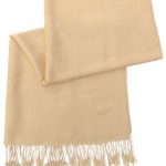 Rich Cream Solid Color Design Pashmina Shawl Scarf Wrap Pashminas Shawls Scarves Wraps NEW a1108-189