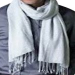 White Men’s Scarf 11 rb mn1120