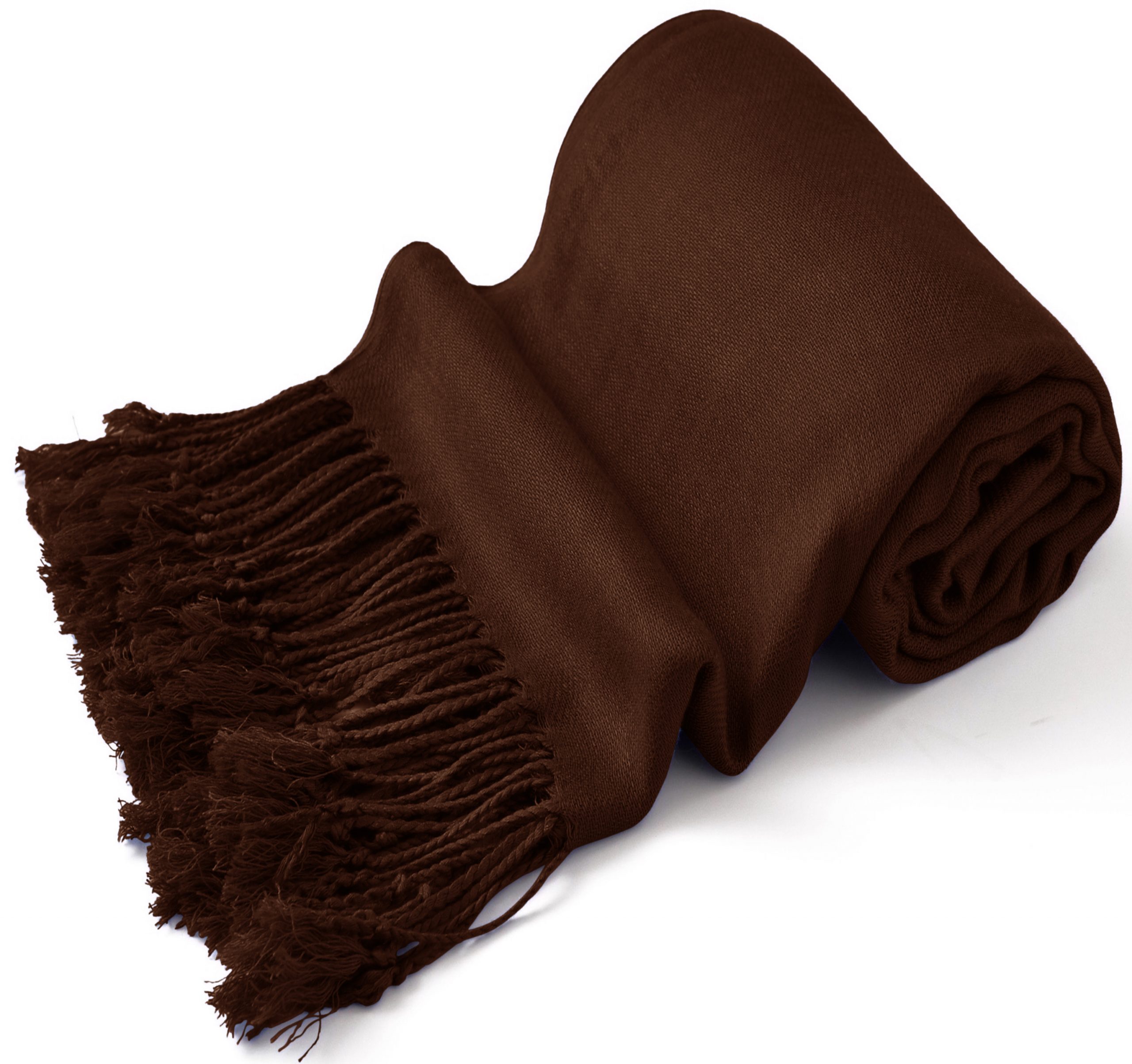 Brown pashmina