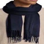 Dark Blue Mens Scarf 5 MH#90D mn1030rej main