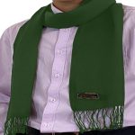 Dark Green Men’s Scarf 3 MH#17-D mn1036 rej main