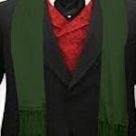 Dark Green Men’s Scarf 5 MH#17-D mn1036