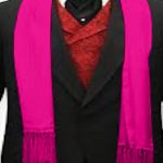 Hot Pink Men’s Scarf 4 MH#201 mn1060rej main