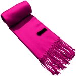 Hot Pink Men’s Scarf 5 MH#201 mn1060