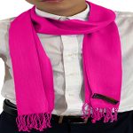 Hot Pink Men’s Scarf 8 MH#201 mn1060